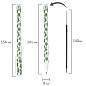 Ручка шариковая BRAUBERG SOFT TOUCH STICK "CACTUS", СИНЯЯ, мягкое покрытие, узел 0,7 мм, 143707 (арт. 143707)