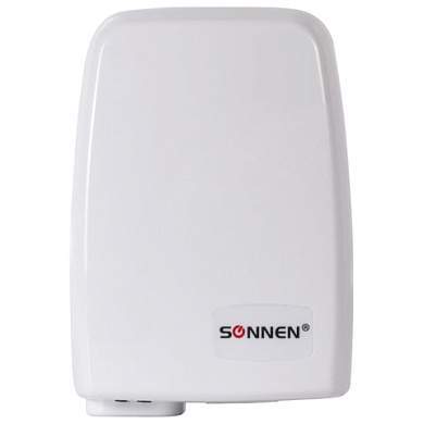 Сушилка для рук SONNEN HD-120, 1000 Вт, пластиковый корпус, белая, 604190 (арт. 604190)