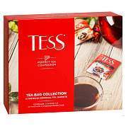 Подарочный набор чая Tess "Tea bag collection", 12 видов, 60 пакетиков, картонная коробка (арт. 295660)