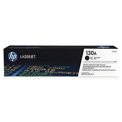 Картридж лазерный HP (CF350A) ColorLaserJet M176n/M177fw, №130A, черный, оригинальный, ресурс 1300 страниц (арт. 361272)