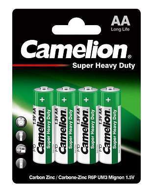 Элемент питания Camelion HEAVY DUTY Green R6/316  BL4 (арт. 3805)