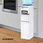 Кулер для воды SONNEN FSC-03AC, напольный, НАГРЕВ/ОХЛАЖДЕНИЕ КОМПРЕССОР, шкаф, 3 крана, белый, 455419 (арт. 455419)
