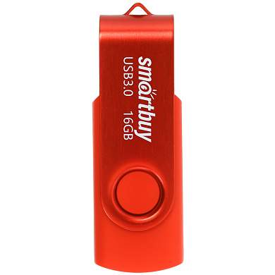 Память Smart Buy "Twist" 16GB, USB 3.0 Flash Drive, красный (арт. 350473)