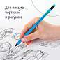Набор карандашей чернографитных BRAUBERG "ULTRA COLOR" 12 шт., HB, с ластиком, пластиковые, 181710 (арт. 181710)