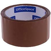 Клейкая лента упаковочная OfficeSpace, 48мм*40м, 38мкм, темная, ШК (арт. 205466)