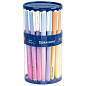 Ручка шариковая BRAUBERG SOFT TOUCH GRIP "GRADE PASTEL", СИНЯЯ, мягкое покрытие, ассорти, узел 0,7 мм, 143711 (арт. 143711)