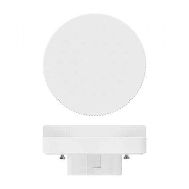 Uniel GX53 светодиодн. 8W(670lm) 4000K 4K 75x28 матовая LED-GX53-8W/NW/GX53/FR PLZ01WH (арт. 615505)