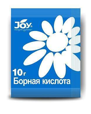 Борная кислота 10гр. (стимулятор плодоношения) JOY (арт. 768756)