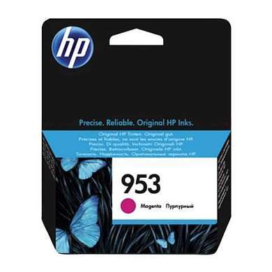 Картридж струйный HP (F6U13AE) Officejet Pro 8710/8210, №953, пурпурный, ресурс 700 стр., оригинальный (арт. 362288)