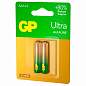 Батарейки КОМПЛЕКТ 2 шт., GP Ultra G-Tech, AAA (LR03, 24А), алкалиновые, мизинчиковые, 24AUA21-2CRSBC2 (арт. 457747)