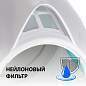 Чайник SONNEN KT-2016, 2 л, 2200 Вт, закрытый нагревательный элемент, пластик, белый/голубой, 453417 (арт. 453417)