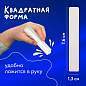 Мел белый квадратный 100 штук, АЛГЕМ, картонная упаковка, 00041, МШБ 100 (арт. 223175)