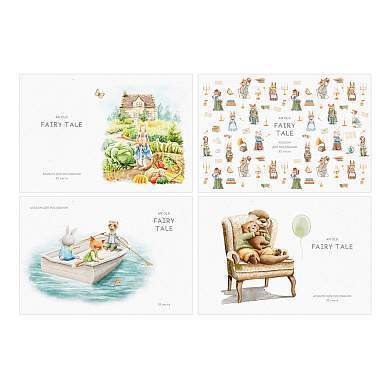 Альбом для рисования 32л., А4, на скрепке BG "Fairy tale" (арт. 350592)