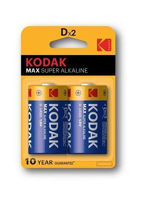 Элемент питания Kodak MAX LR20/373 BL2 (арт. 5269)