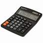 Калькулятор настольный BRAUBERG EXTRA-16-BK (206x155 мм), 16 разрядов, двойное питание, ЧЕРНЫЙ, 250475 (арт. 250475)
