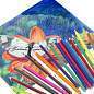 Карандаши цветные акварельные BRAUBERG PREMIUM AQUARELLE, 18 цветов, трехгранные, утолщенный грифель 4 мм, натуральное дерево, 181672 (арт. 181672)