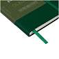 Записная книжка А6 80л. ЛАЙТ, кожзам, Greenwich Line "Classic. Olive", с резинкой, фактурное тиснение, блок в клетку (арт. 370585)
