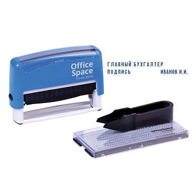 Штамп самонаборный OfficeSpace, 2стр., 70*10мм (арт. 323836)