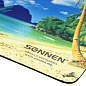Коврик для мыши SONNEN "BEACH", резина + ткань, 260х220х3 мм, 513294 (арт. 513294)