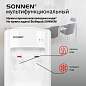 Кулер для воды SONNEN FSE-02W, напольный, НАГРЕВ/ОХЛАЖДЕНИЕ ЭЛЕКТРОННОЕ, 2 крана, белый, 456172 (арт. 456172)