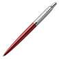 Ручка шариковая PARKER "Jotter Core Kensington Red CT", корпус красный, детали хром, синяя, 1953187 (арт. 142379)