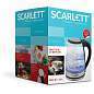 Чайник SCARLETT SC-EK27G35, 1,8 л, 1800 Вт, закрытый нагревательный элемент, стекло, стальной (арт. 457214)