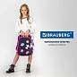 Ранец BRAUBERG PREMIUM, 2 отделения, с брелоком, "Space sweets", LED-ЛАМПОЧКИ, 38х29х16 см, 272020 (арт. 272020)
