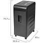 Уничтожитель (шредер) BRAUBERG PROFESSIONAL PS-2542x, CD, "HeavyDuty", 4 уровень секретности, 4х40 мм, 25 листов, корзина 42 литра, 532594 (арт. 532594)