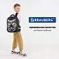 Ранец BRAUBERG SHINY, 2 отделения, с брелком, "Tiger", СВЕТЯЩИЙСЯ РИСУНОК, 38х28х14 см, 270698 (арт. 270698)