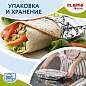 Фольга пищевая алюминиевая прочная, 29 см х 20 м, толщина 11 мкм, LAIMA, 607803 (арт. 607803)