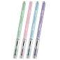 Ручка гелевая BRAUBERG "GEL ONE PASTEL", ЧЕРНАЯ, корпус ассорти, узел 0,5 мм, линия 0,35 мм, 144039 (арт. 144039)