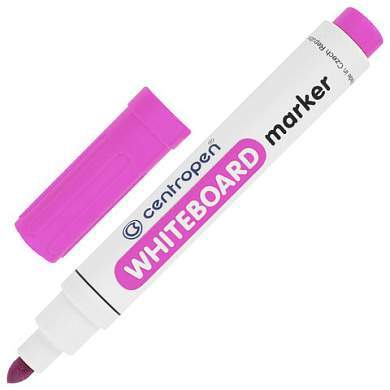 Маркер стираемый для белой доски РОЗОВЫЙ CENTROPEN "Dry-Wipe", круглый наконечник, 2,5 мм, 8559, 5 8559 0103 (арт. 152016)