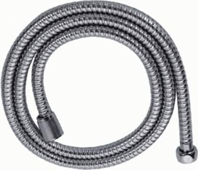 Haiba Шланг для душа 150 см, 1/2"(Имп)-1/2"(Имп), нерж.сталь, двойная оплетка, хром, HB43 (арт. 789512)