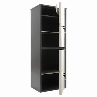 Шкаф металлический для документов AIKO "SL-125/2Т" ГРАФИТ, 1252х460х340 мм, 31 кг, сварной, S10799132502 (арт. 291197)