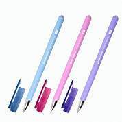 Ручка шариковая масляная BRAUBERG "FRUITY Pastel", СИНЯЯ, soft-touch, узел 0,7 мм, линия письма 0,35 мм, 142958, OBP322 (арт. 142958)