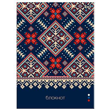 Бизнес-блокнот А6, 64л., ЛАЙТ BG "Стиль. Россия", матовая ламинация, выборочный лак (арт. 376906)