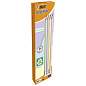 Карандаш чернографитный BIC, 1 шт., "Evolution Pastel", HB, с ластиком, корпус ассорти, 518306 (арт. 182214)