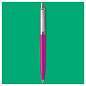 Ручка шариковая Parker "Jotter Magenta CT" синяя, 1,0мм, кнопочн., пластик. корпус, блистер (арт. 295245)