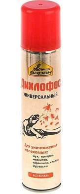 Дихлофос ВАРАН 180мл. золотой б/запаха (от тараканов, муравьев, блох, клопов, моли) 530359 (Сибиар) (арт. 579400)