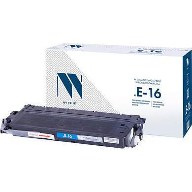 Картридж лазерный NV PRINT (NV-E16) для CANON FC-108/128/PC750/880, ресурс 2000 стр. (арт. 361198)