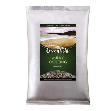 Чай листовой GREENFIELD "Milky Oolong" улун молочный крупнолистовой 250 г, 0980-15 (арт. 621025)