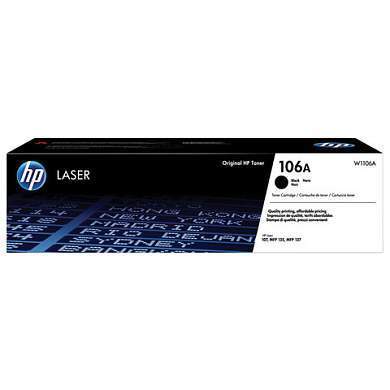 Картридж лазерный HP (W1106A) Laser 135a/135w/137fnw, №106A, оригинальный, ресурс 1000 страниц (арт. 363295)