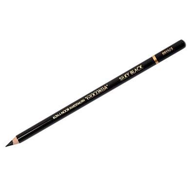 Карандаш художественный Koh-I-Noor "Gioconda Silky 8815" H, черный матовый, заточен. (арт. 321819)