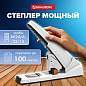 Степлер ЭНЕРГОСБЕРЕГАЮЩИЙ МОЩНЫЙ № 24/6 - 23/13 BRAUBERG "ONE MOMENT", до 100 листов БЕЗ УСИЛИЙ, 272738 (арт. 272738)