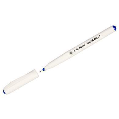 Ручка капиллярная Centropen "Liner 4611" синяя, 0,3мм, трехгранная (арт. 079438)