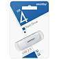 Память Smart Buy "Scout" 4GB, USB 2.0 Flash Drive, белый (арт. 350447)