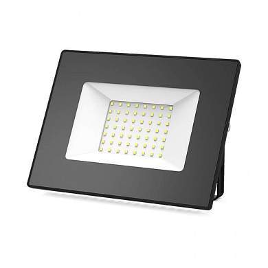 Gauss Elementary прожектор св/д 50W(3510lm) IP65 6500K 6K 185x140x30 черный ПРОМО 613100350P (арт. 738554)