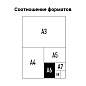 Пленка для ламинирования А6 OfficeSpace 111*154мм, 100мкм, глянец, 100л. (арт. 222544)