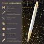 Ручка шариковая PARKER "IM Premium Pearl GT", жемчужный лак, позолота, синяя, 2143643 (арт. 143854)