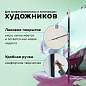 Кисть художественная проф. BRAUBERG ART CLASSIC, синтетика жесткая, круглая, № 1, короткая ручка, 200644 (арт. 200644)